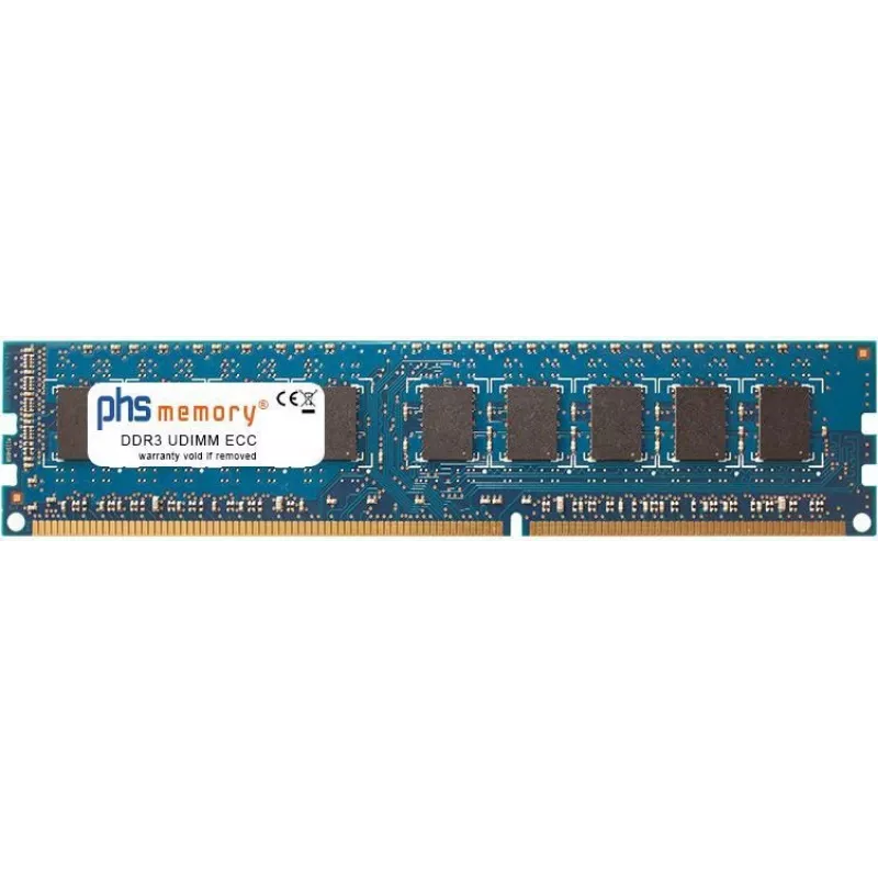 PHS-memory 8GB RAM atmiņa Thecus N7770 DDR3 UDIMM ECC 1333MHz (SP219700)