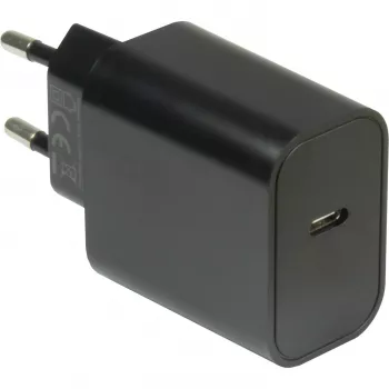 Lādētājs PD-2020, USB-C lādētājs (melns, bez kabeļa, PD 20 W, Quick-Charge 3.0)