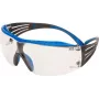 3m SF401XSGAF-BLU Zila aizsargbrilles