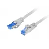 LANBERG PATCHCORD S/FTP CAT.6A 2M PELĒKS LSZH