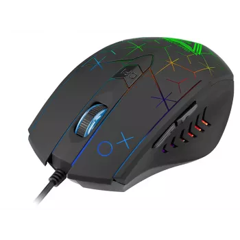 Tracer GAMEZONE XO - Datorpele - USB - Optiskā - 6 pogas - Melna