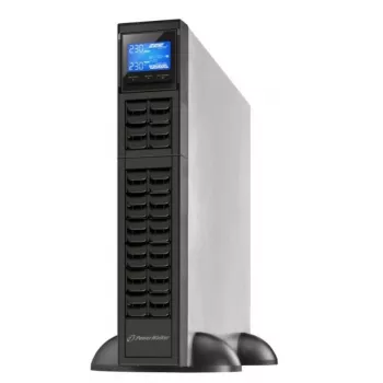 PowerWalker VFI 1000CRM LCD nepārtrauktās barošanas avots (UPS) Double-conversion (Online) 1 kVA 800 W 3 AC kontaktligzdas
