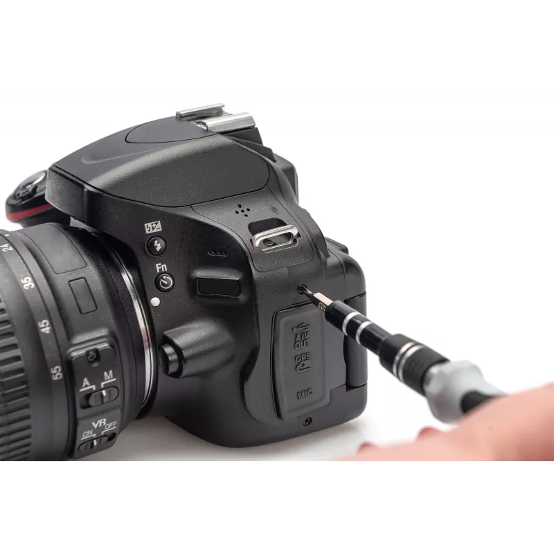 Digitus Precision Mehaniskais Skrūvgriežu Komplekts 115-daļīgs 98 Uzgaļi Security Torx Hex Phillips