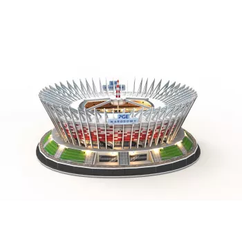 3D Puzle Cubicfun PGE National LED Modelis 306-L541H — LED apgaismots arhitektūras papīra modelis