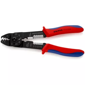 Knipex 97 21 215 B Gofrēšanas knaibles Melns, Zils, Sarkans