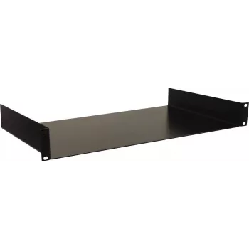Plaukts statīvam Omnitronic 30100916 1U, melns, tērauds, 19 collas
