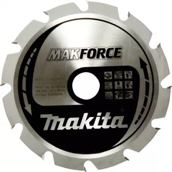 Makita MAKFORCE ripzāģa asmens - kokam - 190 mm - 12 zobi (B-32144)