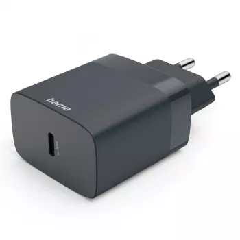 Hama 00086442 lādētājs viedtālrunim Pelēks AC Ātrā uzlāde Iekštelpām