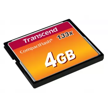Transcend 4GB CompactFlash 133x atmiņas karte TS4GCF133