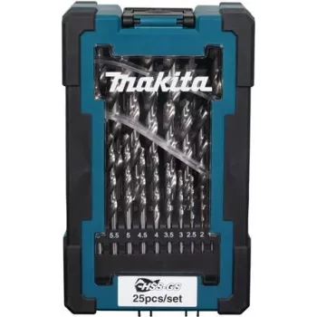 Urbju komplekts Makita D-78368 HSS-GS, 25 gab., ātrgriezējtērauds