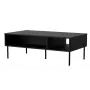 Cama PALAZZO BIS table/latrine 110x60x40 matēts melns