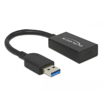 USB kabelis DeLOCK 65698 USB 3.2 Gen 2 0.15 m USB A USB C Melns