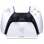 Razer RC21-01900100-R3U1 ātrās uzlādes stends PlayStation 5 DualSense spēļu kontrolieriem, USB-C–USB-A vads, balts