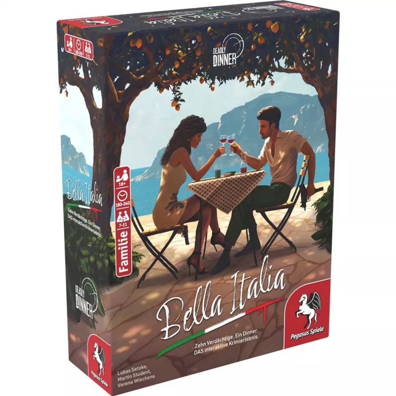 Deadly Dinner - Bella Italia, Galda spēle