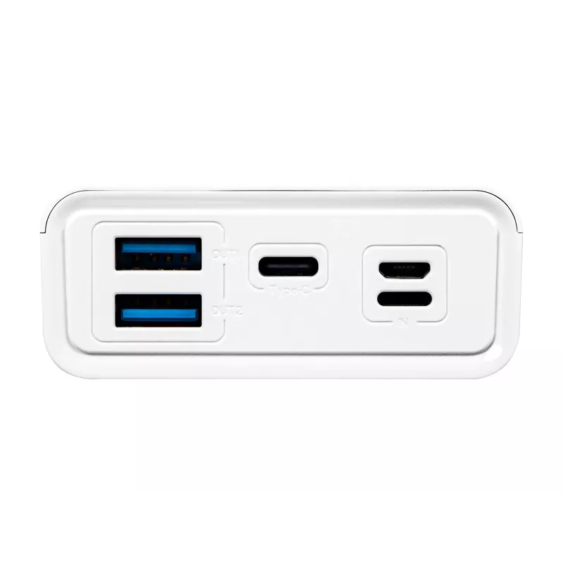 Pārnēsājams enerģijas bloks BLOW PB20E 20000mAh QC+PD 20W ar USB-C, 2×USB-A, Lightning ieeju, polimēra akumulators