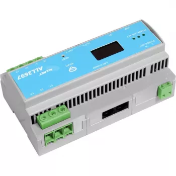 Trīsfāžu elektroenerģijas skaitītājs ALLNET ALL3697-32A — 32 A, S0 impulsu izeja, indukcijas mērīšana