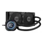 Šķidruma dzesēšanas sistēma Corsair Nautilus 240 RS LCD 12 cm Melna