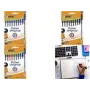 Stiķa lodīšu pildspalva BIC 516354 dažādās krāsās vidēja 10 gab.