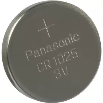 Panasonic CR1025 litija pulksteņa baterija, 30 mAh, 3V, saderīga ar DL1025 (CR1025L/1BP)