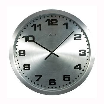 NeXtime Mercure sienas pulkstenis 2906zw, Ø25 cm, sudraba