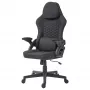 Deltaco DC130 Gamingstuhl Soft Woven Mesh melns (GAM-180)