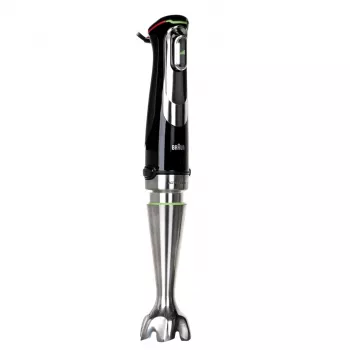 Braun MultiQuick 9 MQ9138XI 0.6 L rokas blenderis 1200 W Melns, Nerūsējošs tērauds
