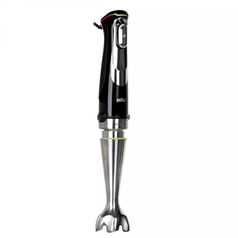 Braun MultiQuick 9 MQ9138XI 0.6 L rokas blenderis 1200 W Melns, Nerūsējošs tērauds