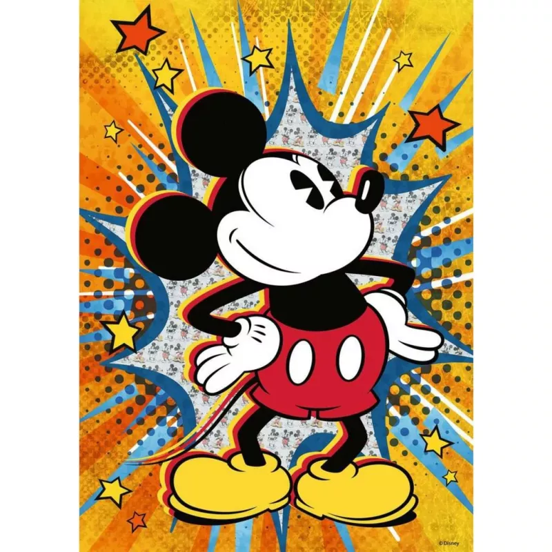 Puzle Disney Retro Mickey (1000 gab.)