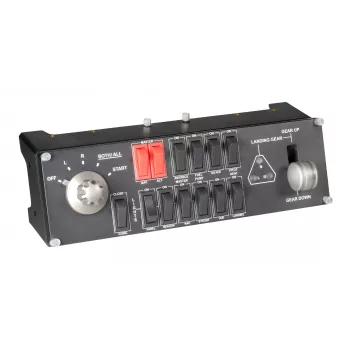 Logitech G Saitek Pro Flight Switch Panel – slēdžu panelis lidojuma simulatoram