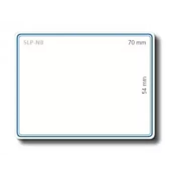 SLP-NB Zils Rāmis Etiķete 54X70MM 160 ETIĶ/ROLĪ 1 ROLĪ/KASTĒ