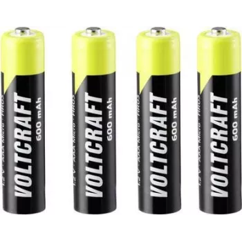 Endurance Micro AAA akumulators NiMH 600 mAh 1,2 V 4 gab. (VC-12175585)