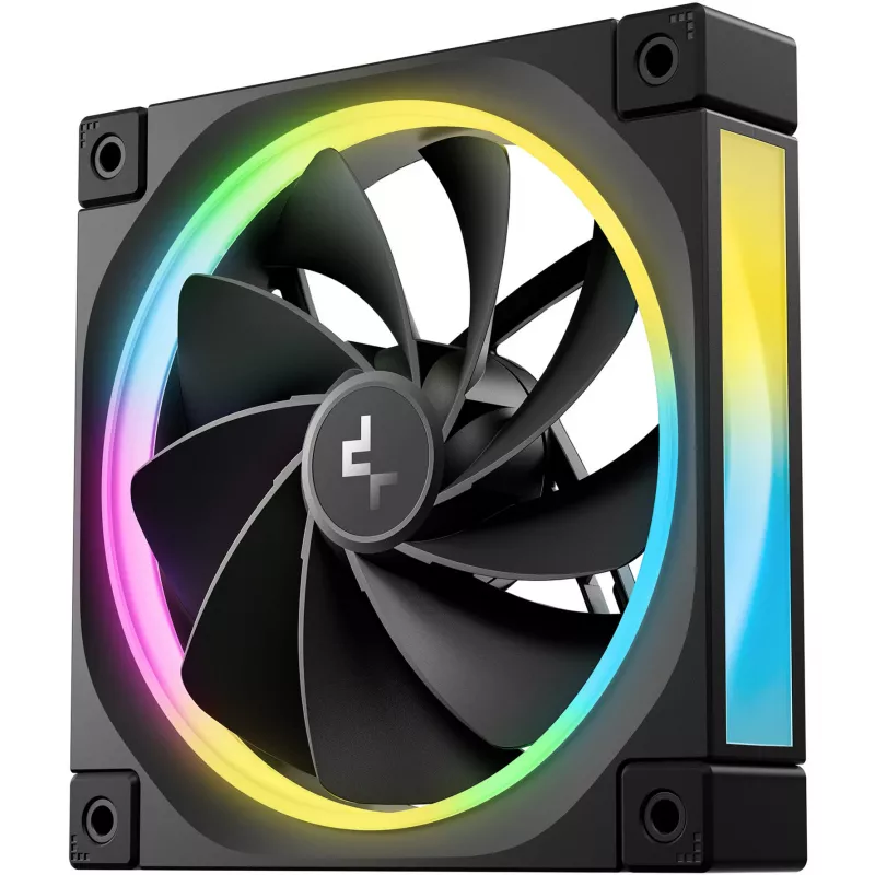 DeepCool FL12R 120 mm ARGB reversā lāpstiņa korpusa ventilators 3 komplektā