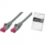Tīkla kabelis ShiverPeaks BS75730-A 30m Cat6a S/FTP Pelēks