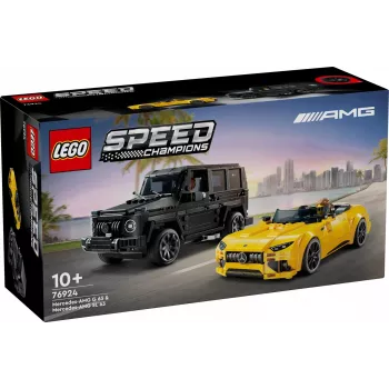 LEGO Speed Champions Mercedes-AMG G 63 & Mercedes-AMG SL 63 76924, Daudzkrāsains