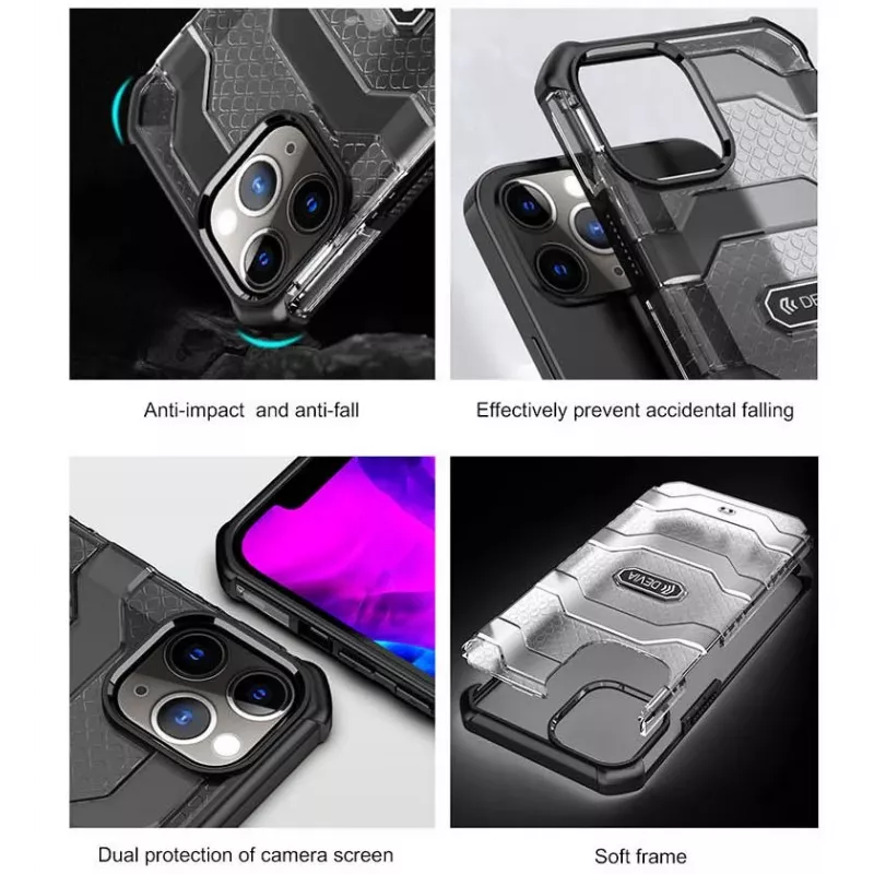 Aizsargmaciņš Devia Vanguard iPhone 12 mini, zaļš