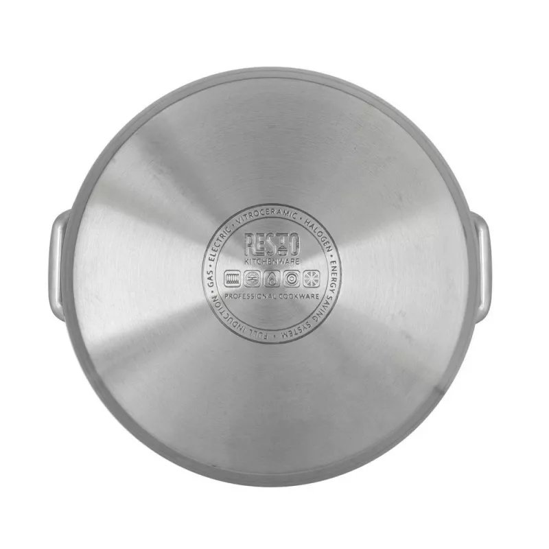 Resto Kitchenware Libra 13 L apaļš nerūsējošā tērauda katls 22 cm