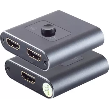 ShiverPeaks HDMI slēdzis 05-02010 2x1 divvirzienu 4K2K