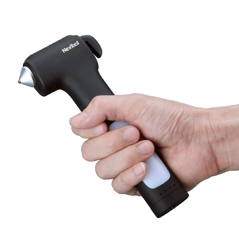 NexTool Hammer Rescue NE0140 4-in-1 daudzfunkcionāls glābšanas instruments