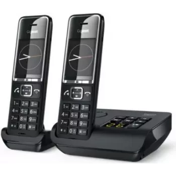 Gigaset COMFORT 550A Melns - Analogais/DECT telefons ar automātisko atbildētāju