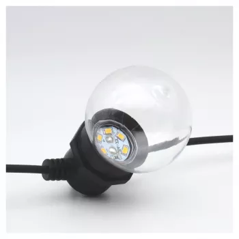 RealPower 463627 virkne 10 m 24 lampas LED
