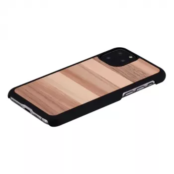 Aizsargmaciņš man and wood iPhone 11 Pro — Black Sand, dabīgs koks un polikarbonāts