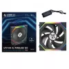Lian Li UNI FAN SL Wireless 120 G99.12SL1W1B.00 korpusa ventilators, ARGB, PWM, 120 mm, melns