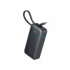 Anker Powerbank 545 NANO 30W 10000mAh ar iebūvētu USB-C kabeli, melna