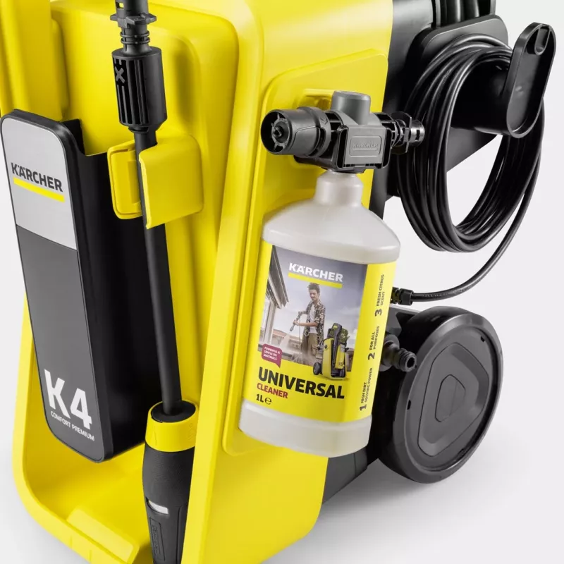 Kärcher K 4 Comfort Premium spiediena mazgātājs stāvošs elektrisks 420 l/h Dzeltens