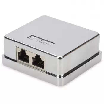 DIGITUS DN-93713 Virsmas montāžas kārba CAT 6A 2-portu