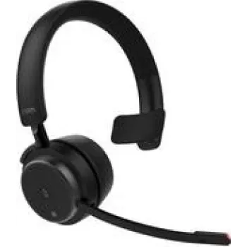 Austiņas Snom 00004658 bezvadu Bluetooth vienas auss sarunām un mūzikai, 30 m darbības rādiuss, melna, supraaural
