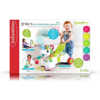 Ride-on, Stūmējs 3in1 - Vienradzis