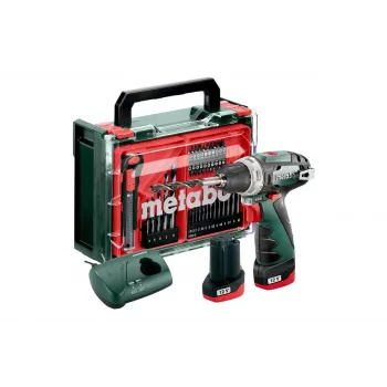 Bezvadu urbjskrūvgriezis Metabo PowerMaxx BS Basic komplekts