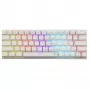 Mehāniskā tastatūra White Shark Wakizashi-2 US Red Switch, Tenkeyless, balta