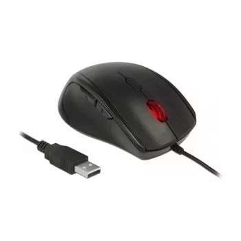 DeLOCK 12548 Kreilis peles vadu optiskā USB Type-A 2400 DPI